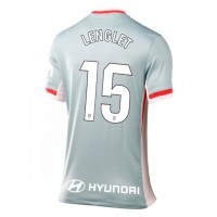 Atletico Madrid Clement Lenglet #15 Bortatröja Kvinnor 2024-25 Korta ärmar